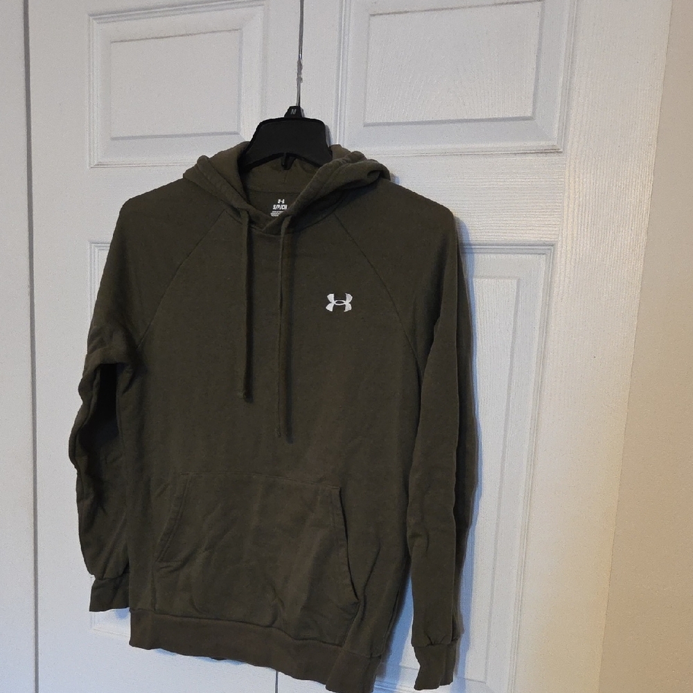 Under Armour Men's Dark Green Hoodie